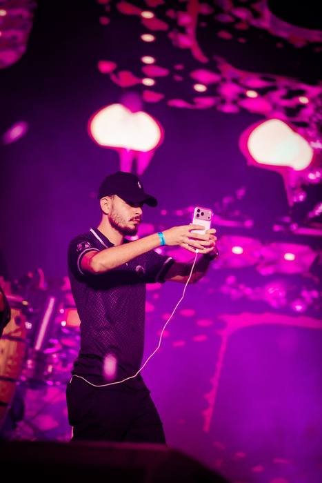Calcinha Preta em show ao vivo, por Aday Lima